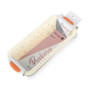 Forma para Bolo Retangular Bakery 30x12cm Colorida - Hercules