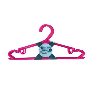 Conjunto de Cabides Infantil 3 Peças Rosa - Home Space