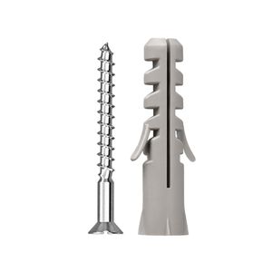 Parafuso Madeira Philips 4,2x40mm com Bucha 7mm 8 Peças - Sforplast
