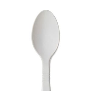 Colher Forte 20 Unidades Branco - Strawplast