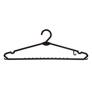 Conjunto de Cabides Adulto 3 Peças Preto - Home Space