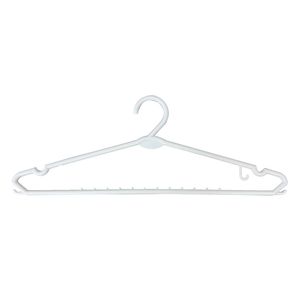 Conjunto de Cabides Adulto 3 Peças Branco - Home Space