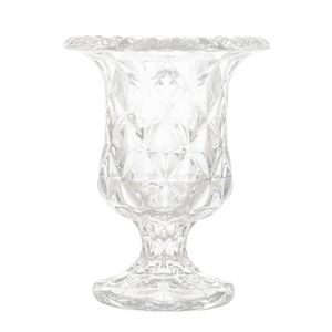 Vaso de Vidro 14,4cm Diamond - Lyor