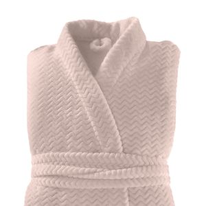 Roupão Plush Tweed P Rosa Tule - Hedrons