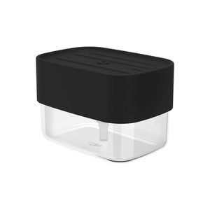 Dispenser Detergente com Porta Esponja Trium Preto - Ou