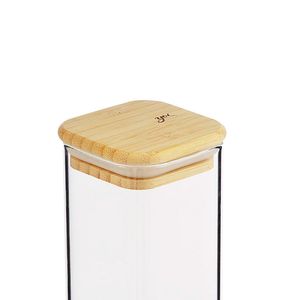 Porta Tempero Hermético Vika Quadrado 320mL - Yoi