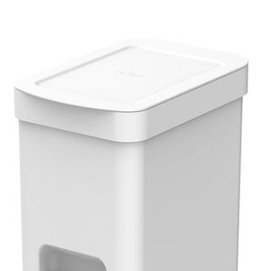 Lixeira de Chão Trium com Pedal 6l Branca- Martiplast