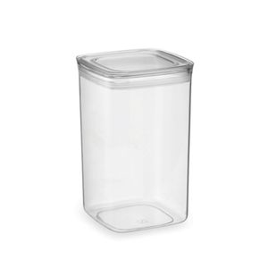 Pote Hermético Quadrado 2,3l Transparente - Arthi