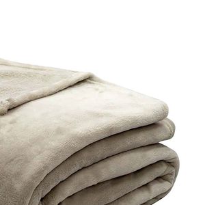 Cobertor Velour Casal Bege - Camesa