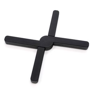Descanso de Panela Retrátil Preto - Silicook