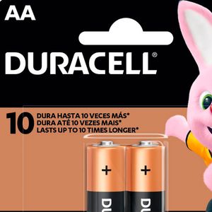 Pilha Aa Alcalina 2 Unidades - Duracell