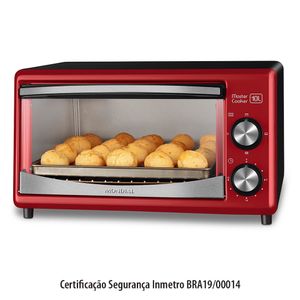 Forno Elétrico Master Cooker 10l Vermelho - Mondial