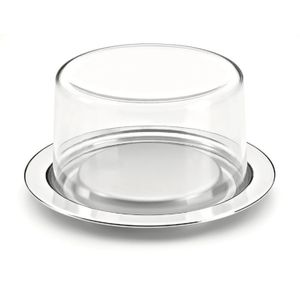 Queijeira de Inox com Tampa Breakfast 17cm - Meridional