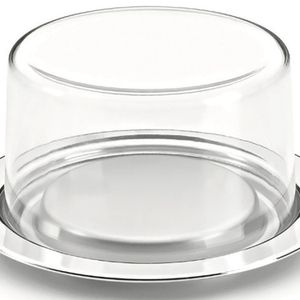 Queijeira de Inox com Tampa Breakfast 17cm - Meridional