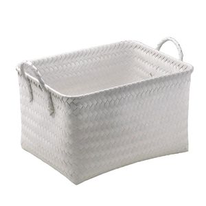 Cesta Retangular 40cm Branca - Espressione
