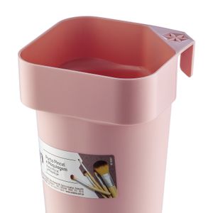 Organizador de Maquiagem Rosa - Ordene