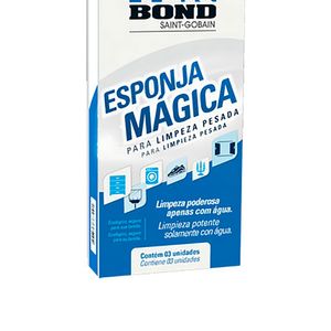 Esponja Mágica 3 Peças - Tekbond
