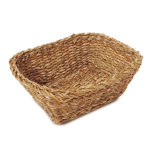 Cesto Retangular Chari 28cm Marrom - Yoi