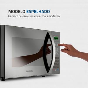 Micro-ondas 34l Espelhado Mo-02-34-e - Mondial