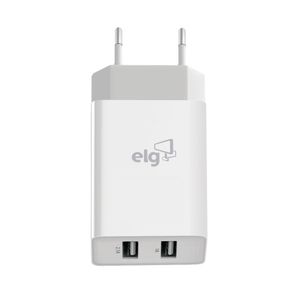Carregador Universal 2usb Branco - Elg