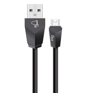 Cabo Micro Usb 1,8m Preto - Elg
