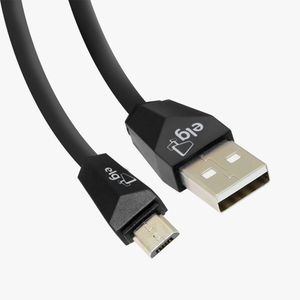 Cabo Micro Usb 1m Preto - Elg