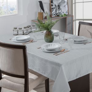 Toalha de Mesa Quadrada 1,60m Viena Branca - Branyl