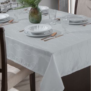 Toalha de Mesa Quadrada 1,60m Viena Branca - Branyl