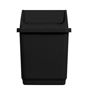 Lixeira de Chão Basculante 5l Preta - Sanremo