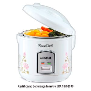Panela de Arroz Elétrica Mondial Bianca Rice 5 Npe-05 Branca