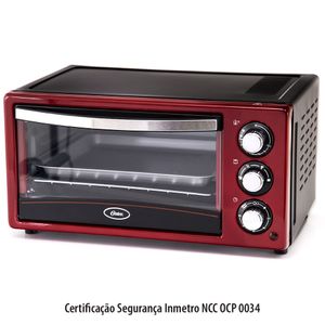 Forno Elétrico Oster 15l Vermelho