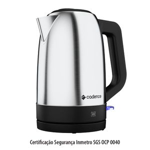Chaleira Elétrica Pure Inox - Cadence