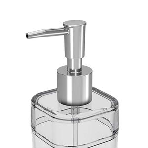 Porta Sabonete Líquido Splash 290mL Cristal - Coza