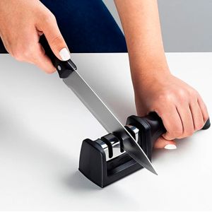 Afiador de Facas Manual Preto - Sanremo