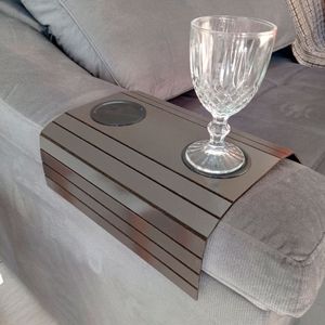 Esteira de Sofá com Porta Copos Titanium - Sottile