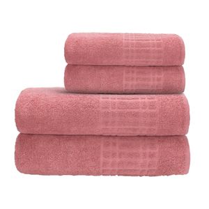Toalha de Banho Loft 70x130cm Rose - Camesa