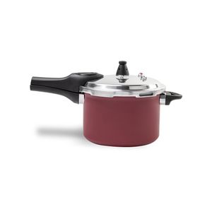 Panela Pressão Pressure 4,2l Borgonha Fosco - Brinox