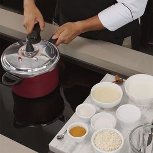 Panela Pressão Pressure 4,2l Borgonha Fosco - Brinox