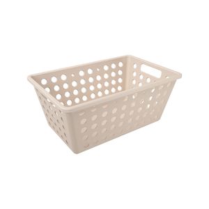 Cesta Organizadora Flora 28,8cm Areia Coastc - Coza