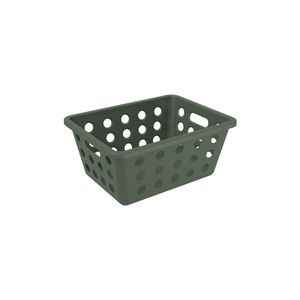 Cesta Organizadora Flora 18,6cm Verde Amazon - Coza