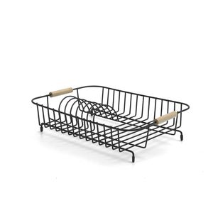 Escorredor Louças 36cm Preto - Oikos