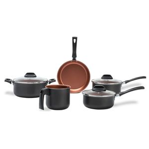Jogo de Panelas Topázio 5 Peças Cinza Range - Brinox