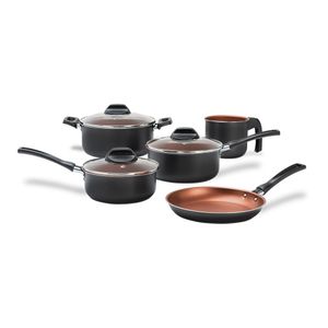 Jogo de Panelas Topázio 5 Peças Cinza Range - Brinox