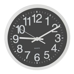 Relógio de Parede 25cm Preto - Sottile