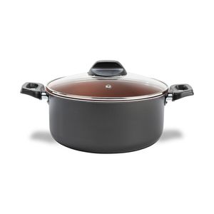 Caçarola Topázio 18cm Cinza Range - Brinox