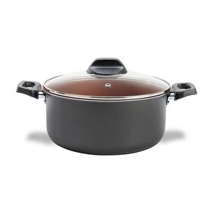Caçarola Topázio 22cm Cinza Range - Brinox