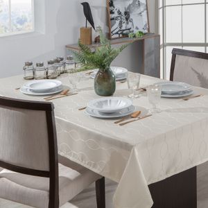 Toalha de Mesa Chá 78x78cm Il Viena Pérola - Branyl