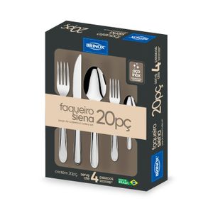 Faqueiro Siena 20 Peças - Brinox