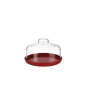 Queijeira Cozy 14,5cm Vermelho Bold - Coza