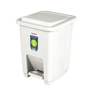 Lixeira com Pedal 7l Bege - Sanreno
